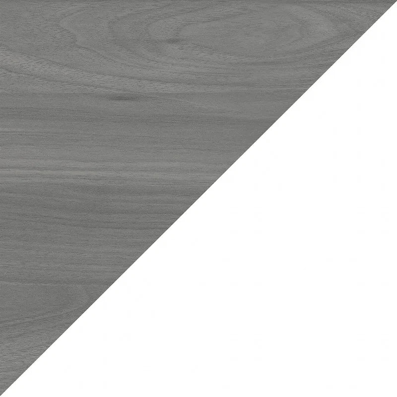 60-Inch Bow Front White Office Desk with Laminate Surface