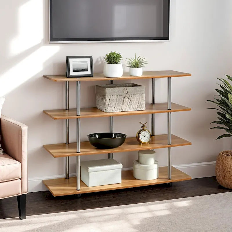 55 inch Highboy 4 Tier TV Stand