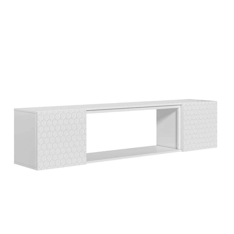 67-Inch Wall Mount Floating TV Stand for 80-Inch TVs