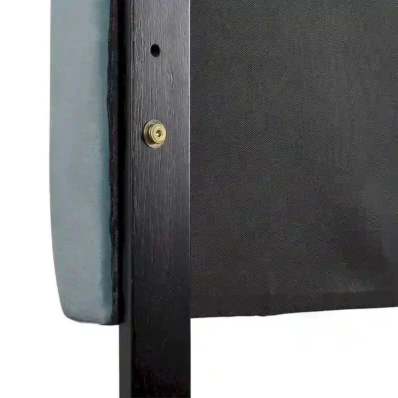 King Size Velvet Tufted Headboard with Adjustable Legs